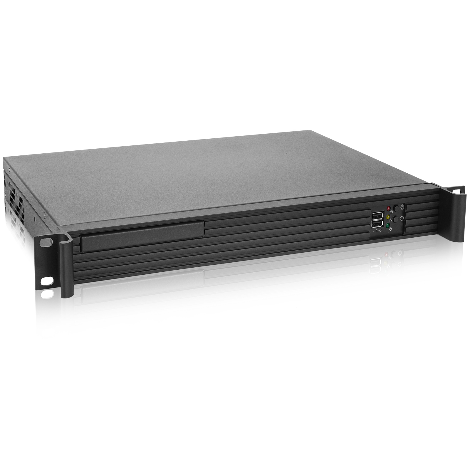  Rackmount chassis Server case 19 inch mini-itx 1U N130 